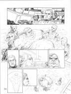 META-BARON : Planche originale 29 META-BARON Tome 3 - Orne-8 le techno-cardinal par Niko HENRICHON